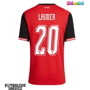 Rakousko Konrad Laimer #20 Dámské Domácí Dres MS 2026 Krátký Rukáv